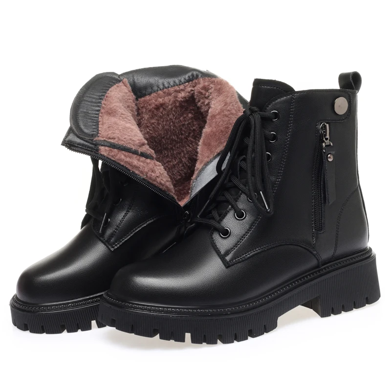 Black Warm Boots